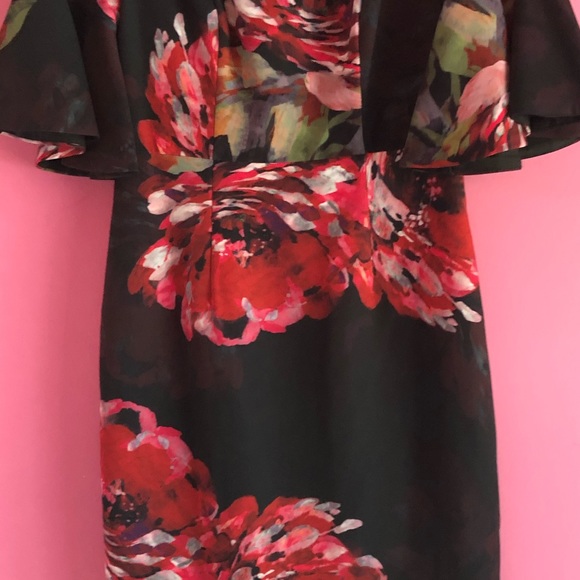 Tarina Turk Floral Dress – Elegant & Classy | Size 6 | New - Picture 3 of 7